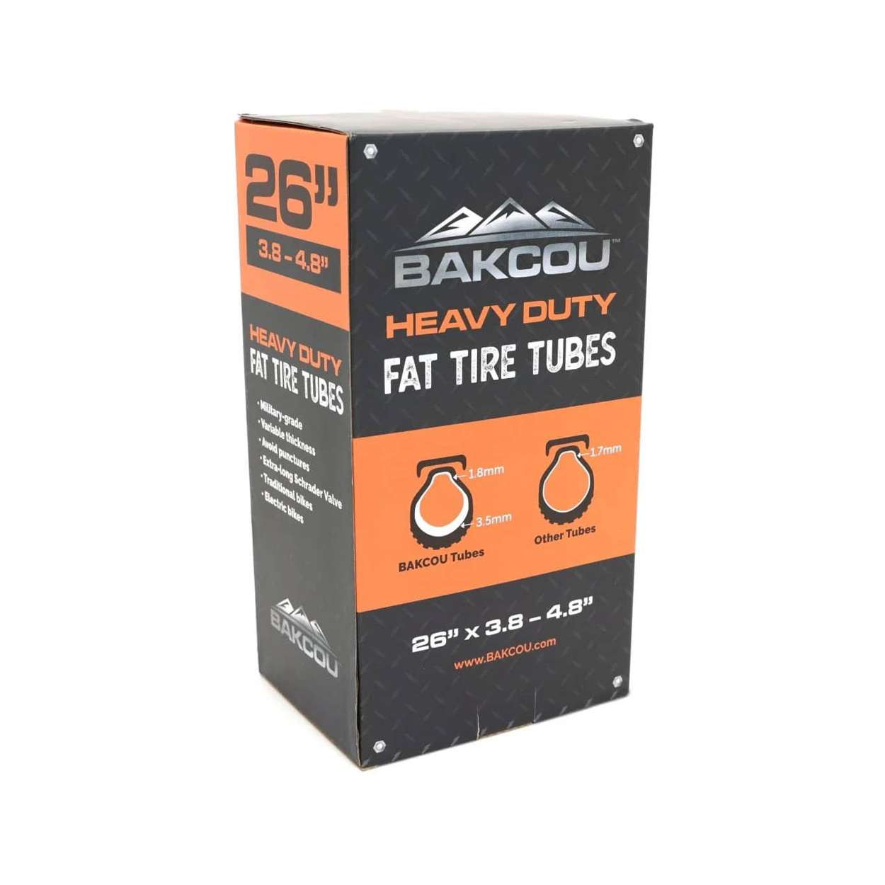 Fat clearance tire tubes