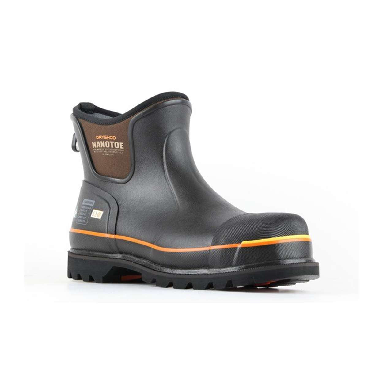 Dryshod Unisex Nanotoe Ankle Boot CSA Brown/Orange