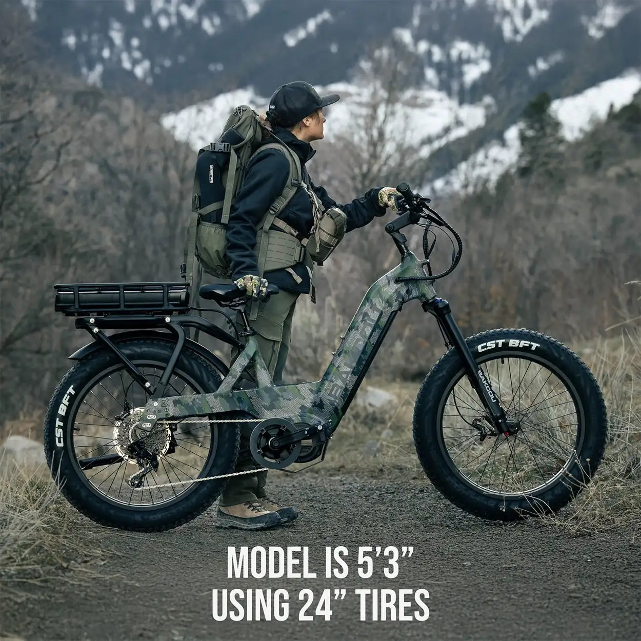 Bakcou 20ah Battery with Rear Rack