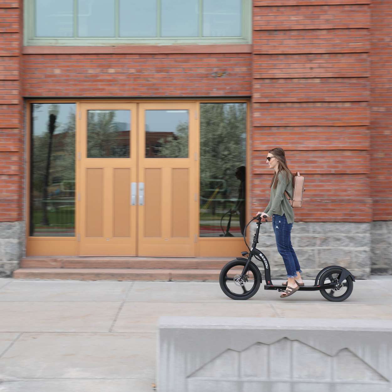 Bakcou Badger Electric Scooter Matte Black