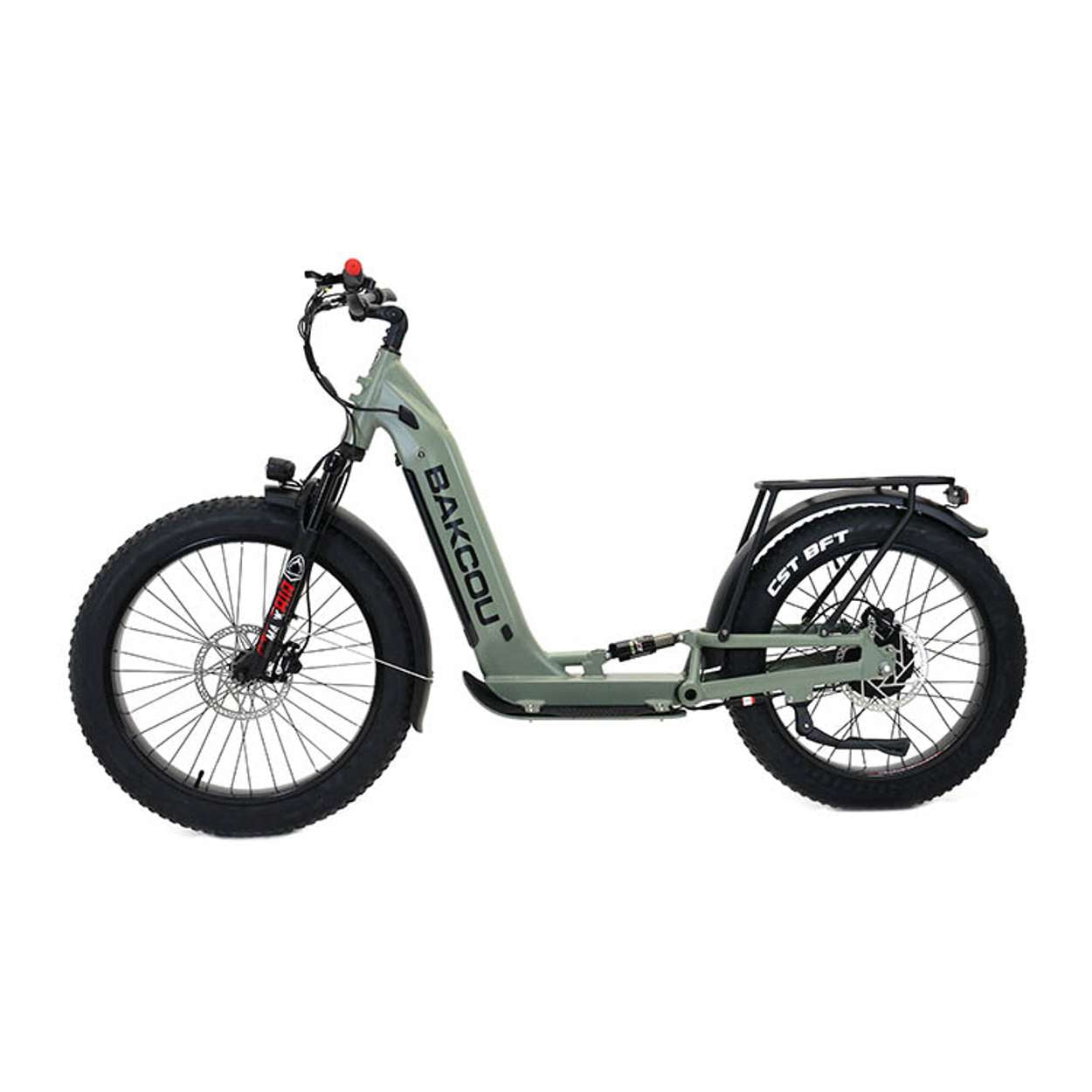 Bakcou Grizzly Electric Scooter Sage Green