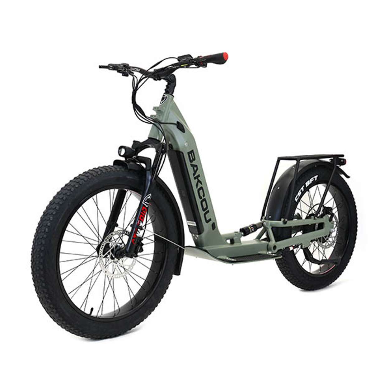 Bakcou Grizzly Electric Scooter Sage Green