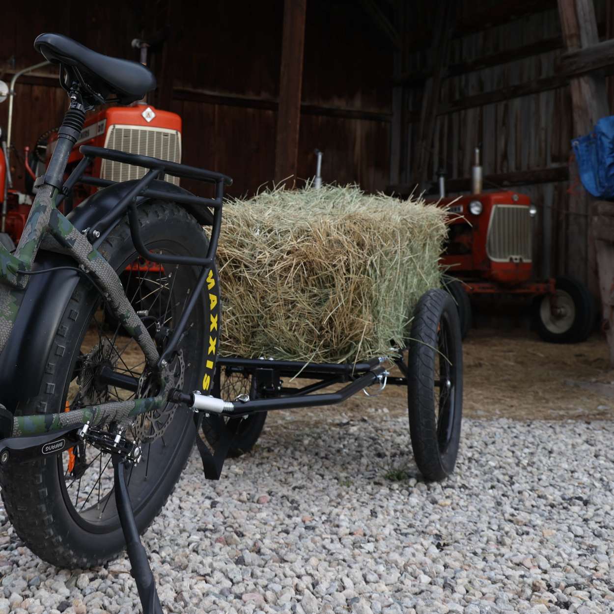 Bakcou Mule Step-Through 26" Tires 21AH Matte Army Green Demo Special