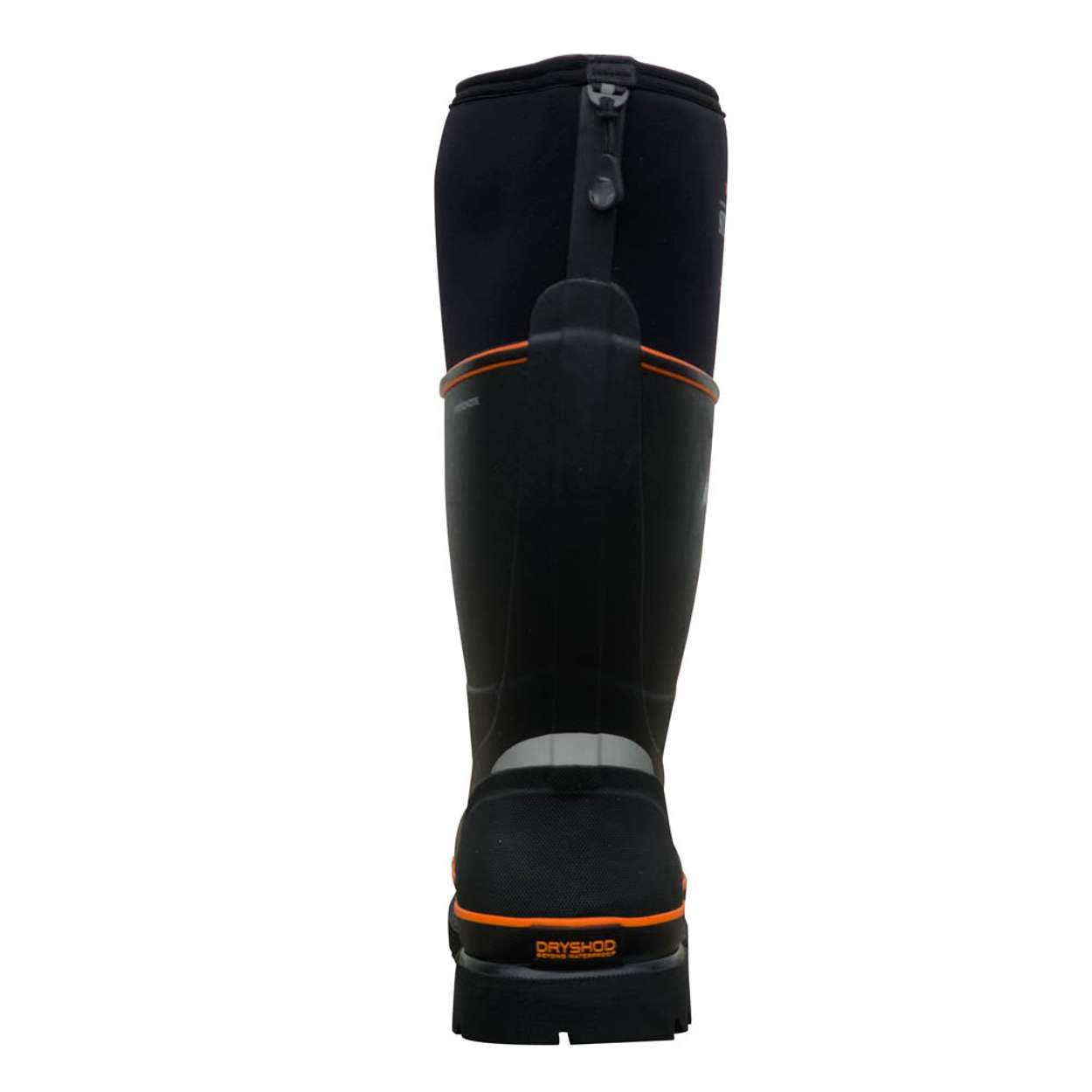 Dryshod Unisex Steel-Toe Max CSA High Black/Orange