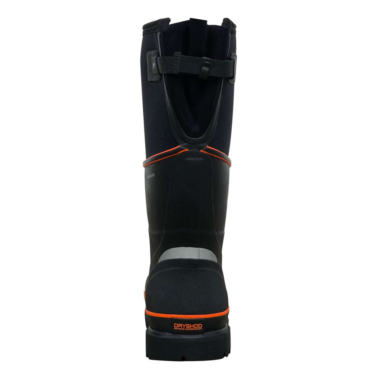 Dryshod Unisex Steel-Toe Max Gusset CSA High Black/Orange