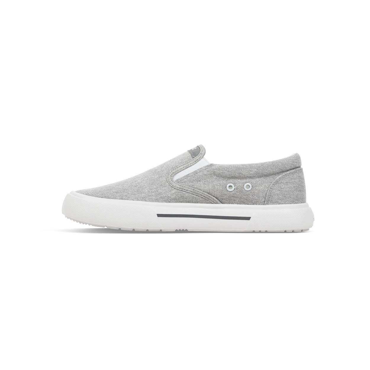Fishooz Women's Sunwashed Slip-On Grey/White
